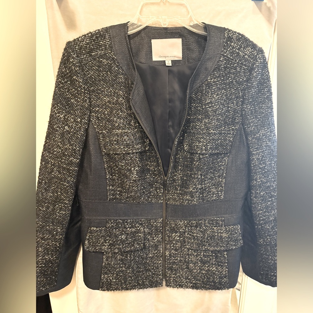 Classiques Entier Navy Jacket - size 12
